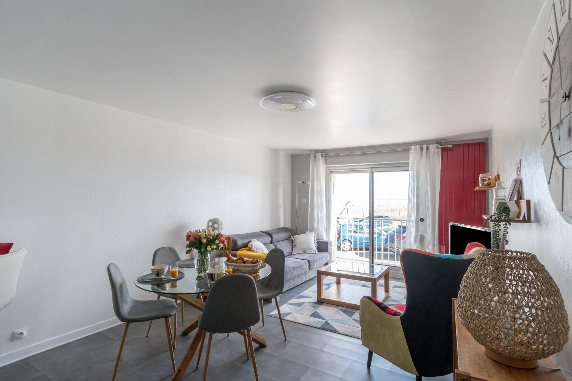 Apartmán Au Bruit Des Vagues Binic Exteriér fotografie